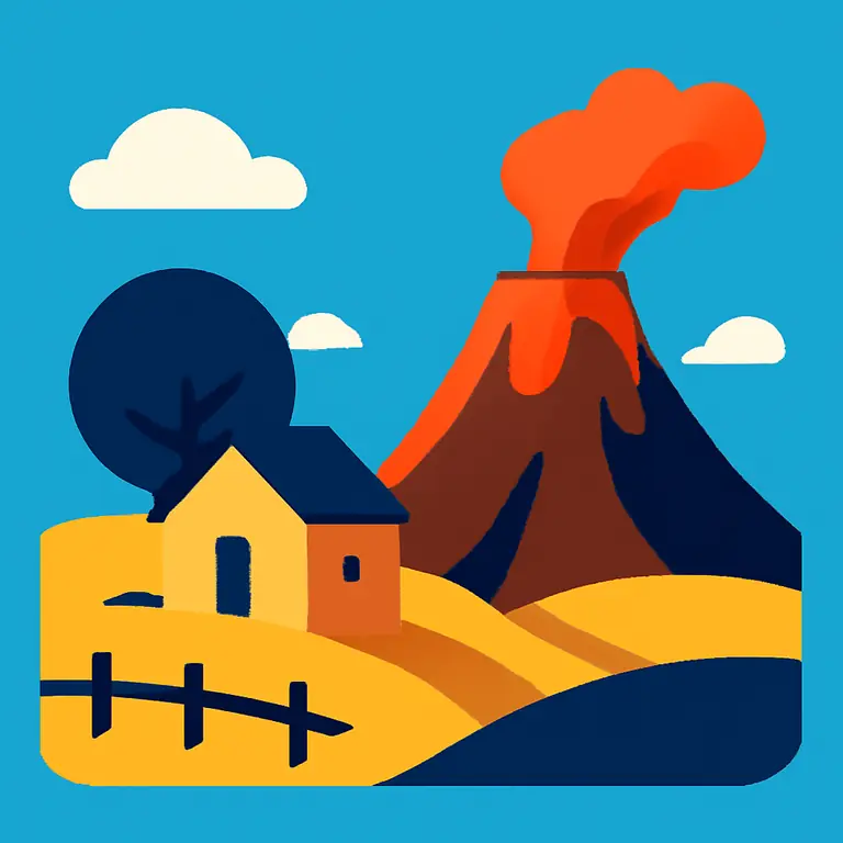 Rural y Magma - portada del puzzle