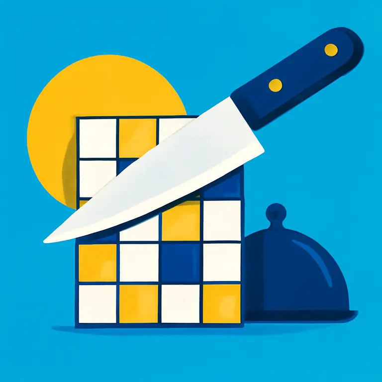 Corte y Comanda - portada del puzzle