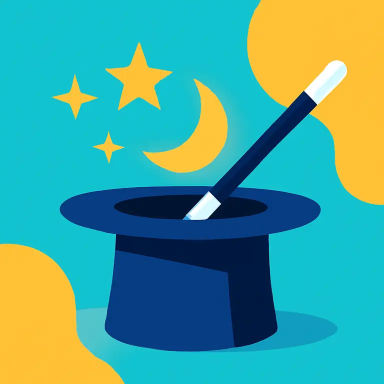 Magia y sombras - portada del puzzle