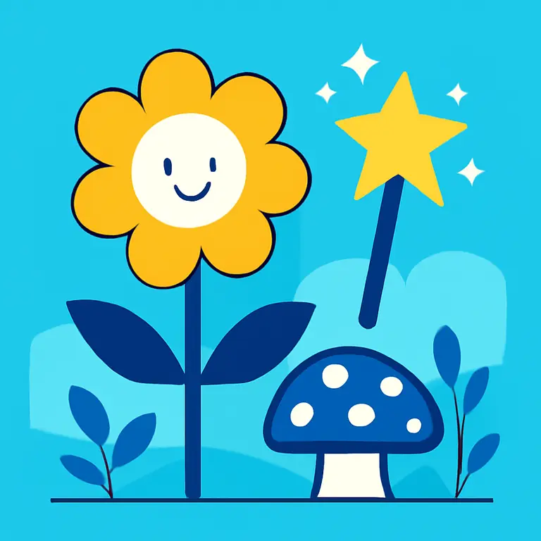 Jardín Mágico - portada del puzzle