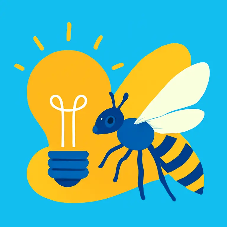 Luces y Avispas - portada del puzzle