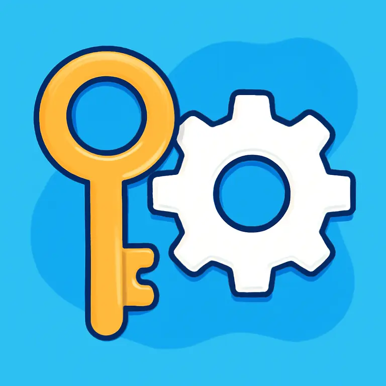 Llave y Rueda - portada del puzzle