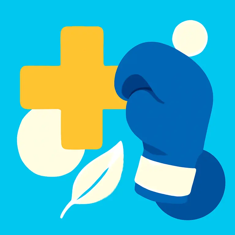 Cura y Combate - portada del puzzle