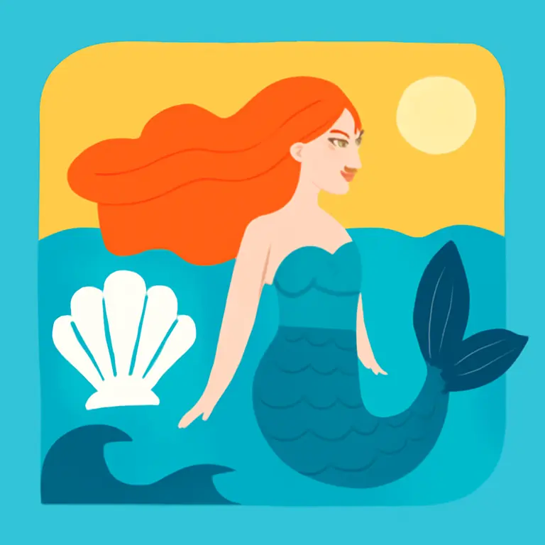 Mares y Sirenas - portada del puzzle