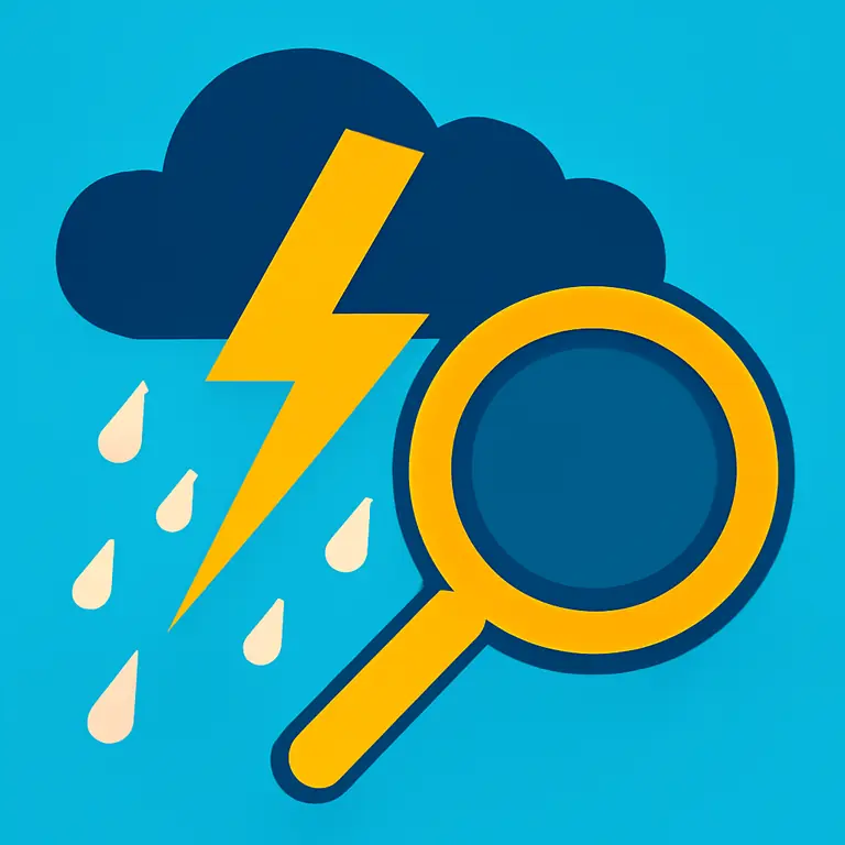 Tormenta y Misterio - portada del puzzle