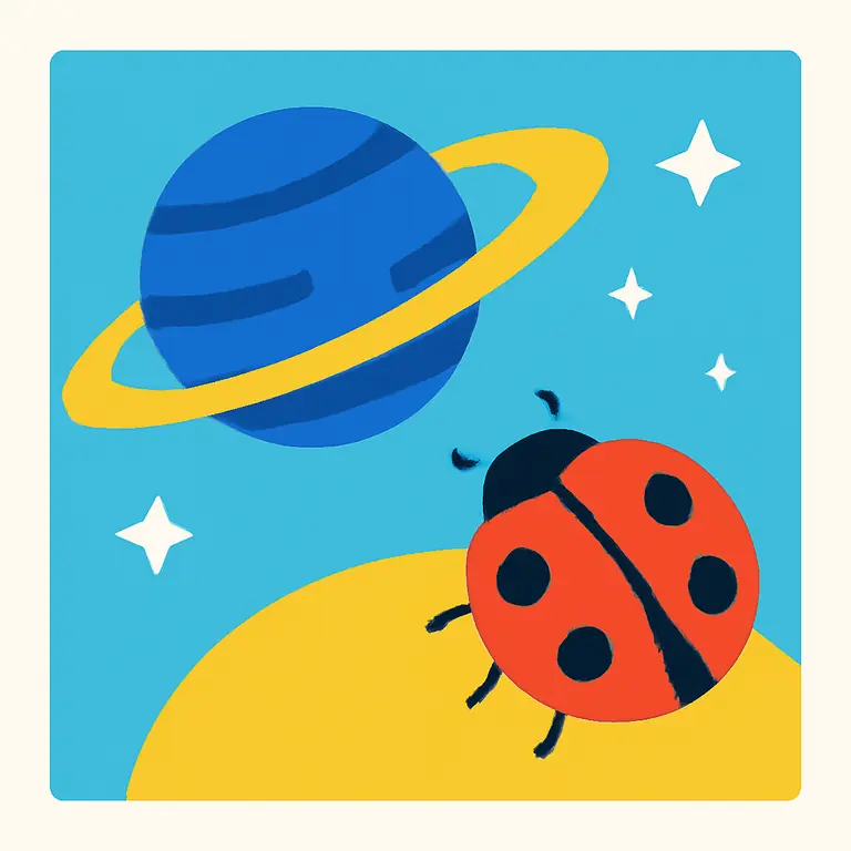 Cosmos y Bichitos - portada del puzzle