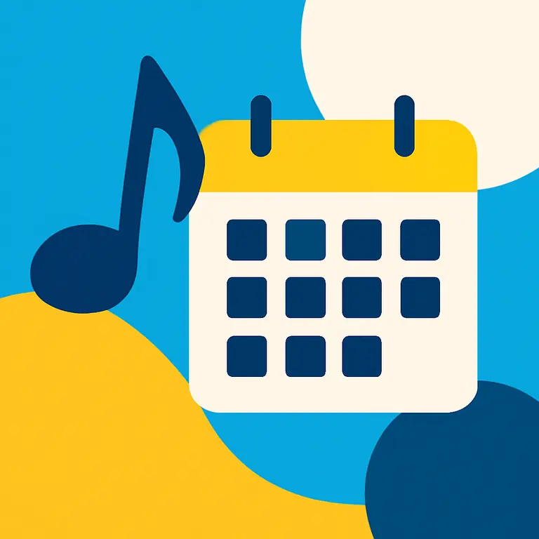 Ritmos y Fechas - portada del puzzle