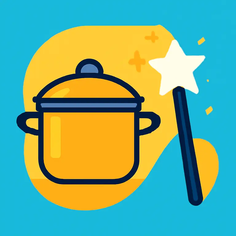 Cocina y Magia - portada del puzzle