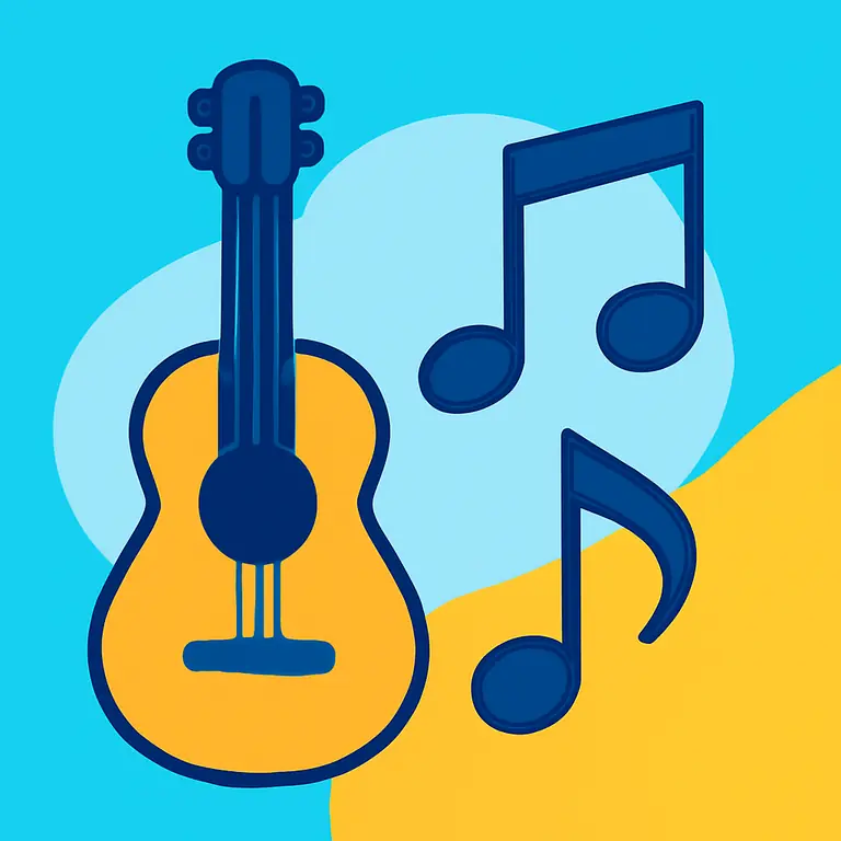 Ritmo y Sonidos - portada del puzzle