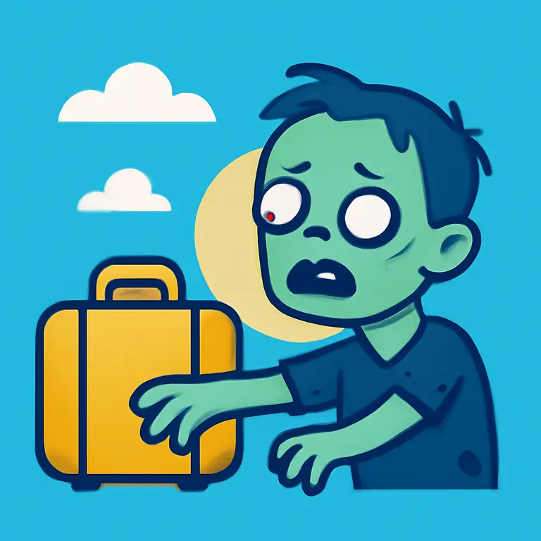 Viaje Zombi - portada del puzzle