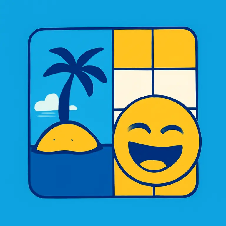 Islas y Bromas - portada del puzzle