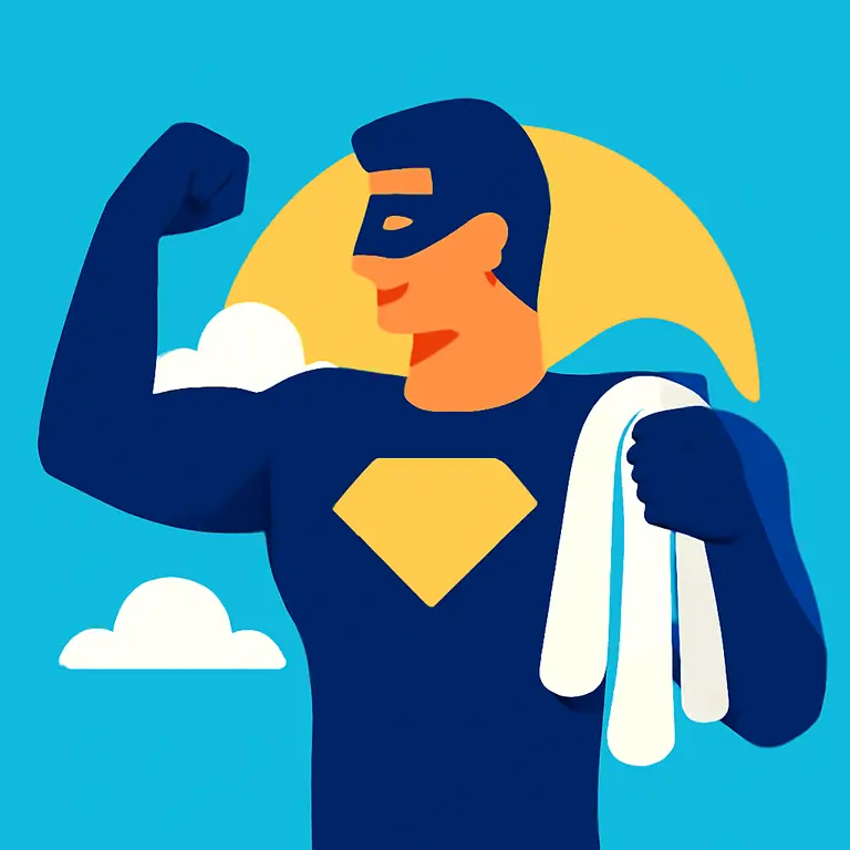 Héroes y Sudor - portada del puzzle