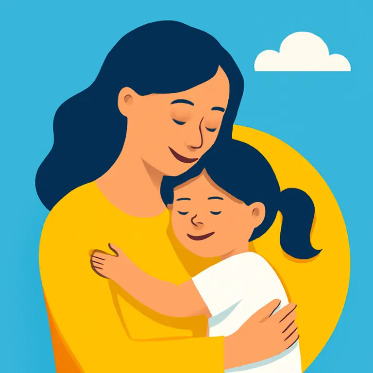 Madre y Niñita - portada del puzzle