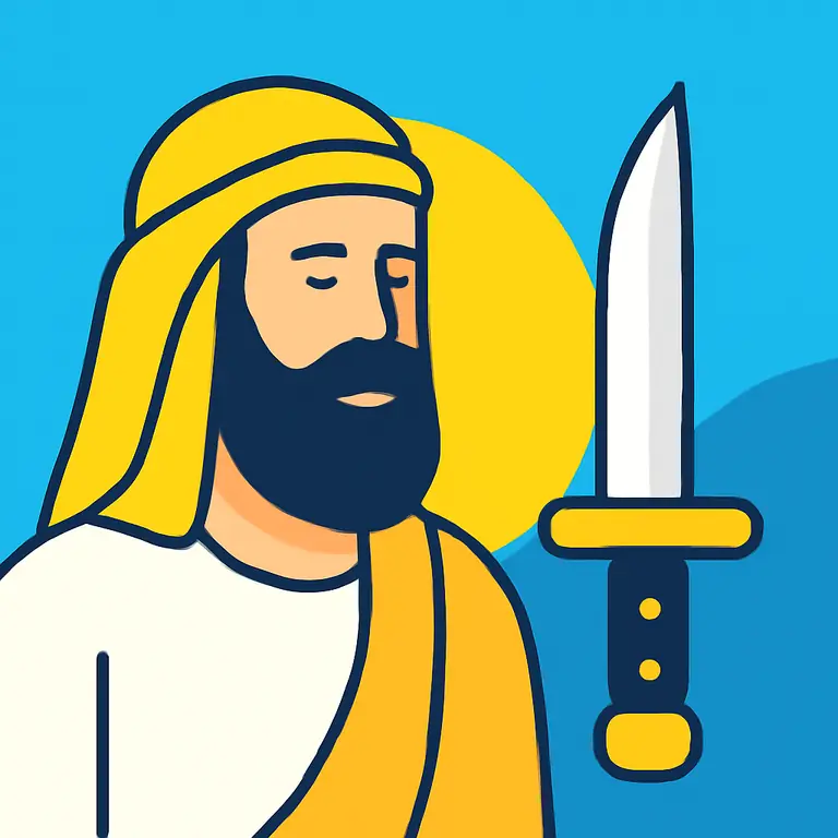 Profetas y Dagas - portada del puzzle