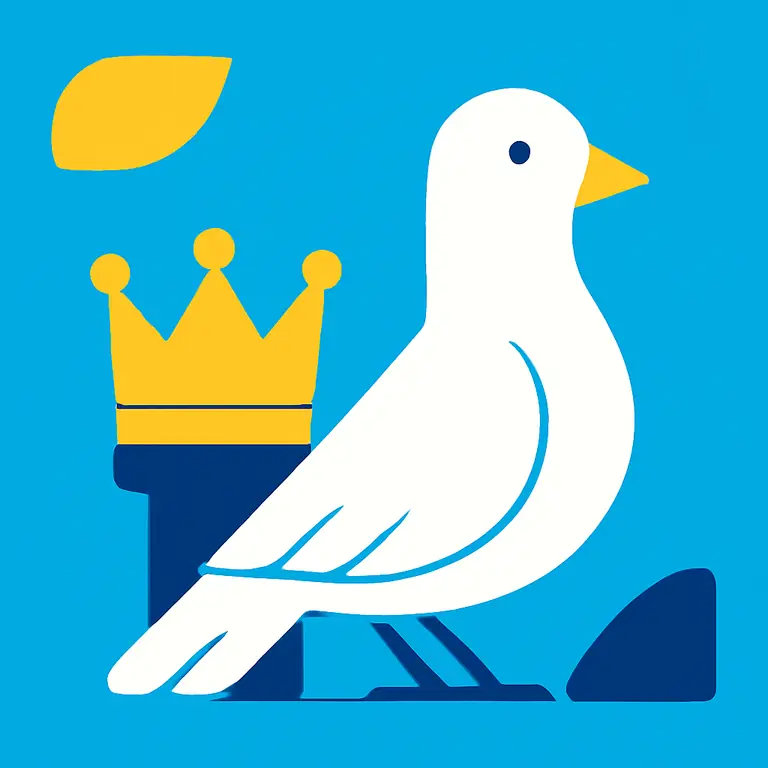 Poder y Paloma - portada del puzzle