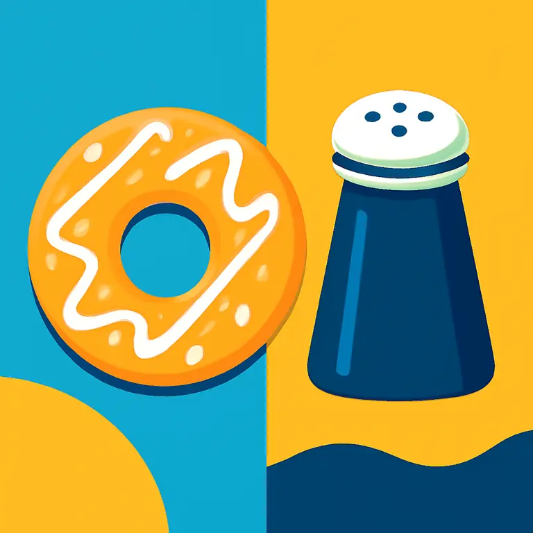 Dulce y Salado - portada del puzzle