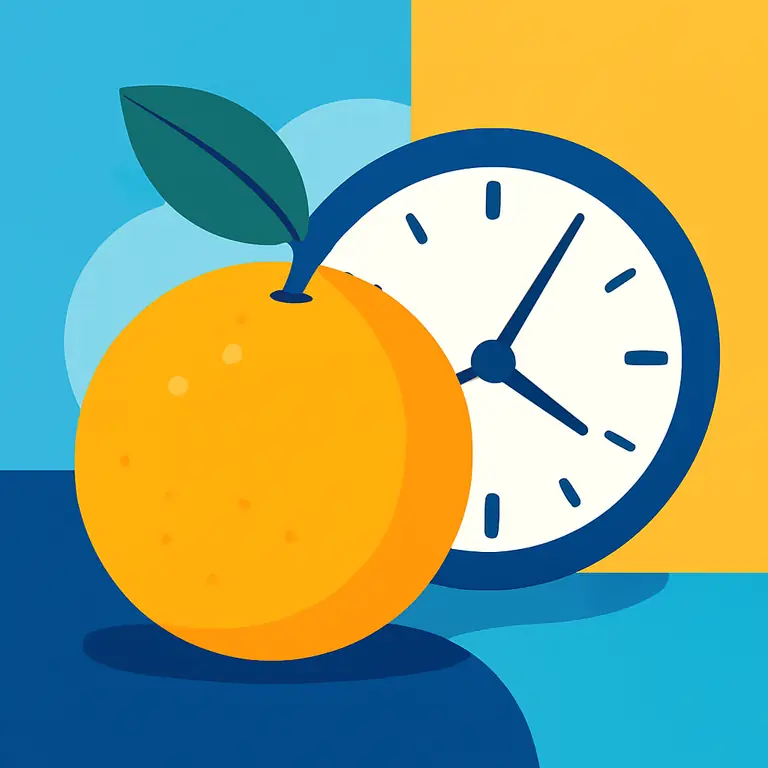 Frutas y Tiempo - portada del puzzle