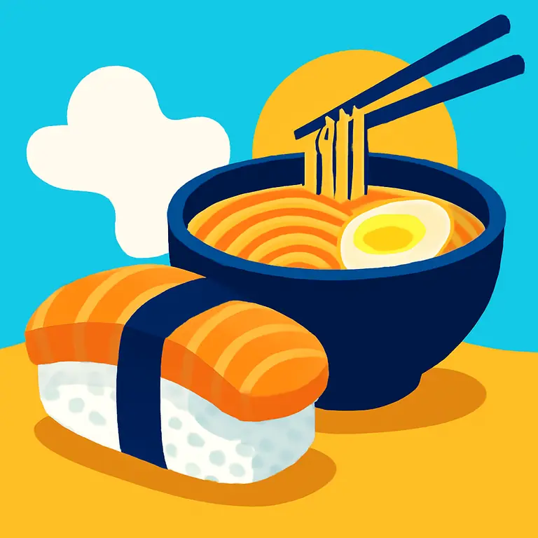 Delicias Japonesas - portada del puzzle