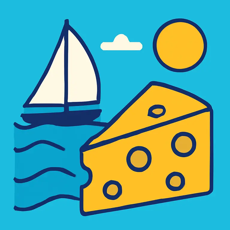 Navegando y Saboreando - portada del puzzle