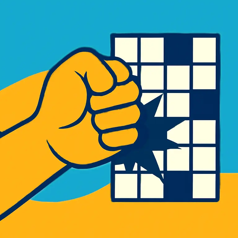 Golpes y Letras - portada del puzzle