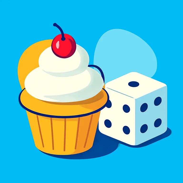 Dulce y Dados - portada del puzzle