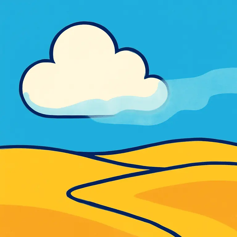 Niebla y Llanura - portada del puzzle