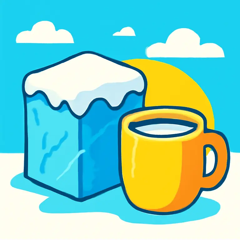 Recuerdos Glaciales - portada del puzzle