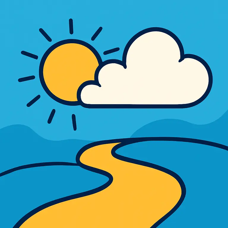 Cielo y Curso - portada del puzzle