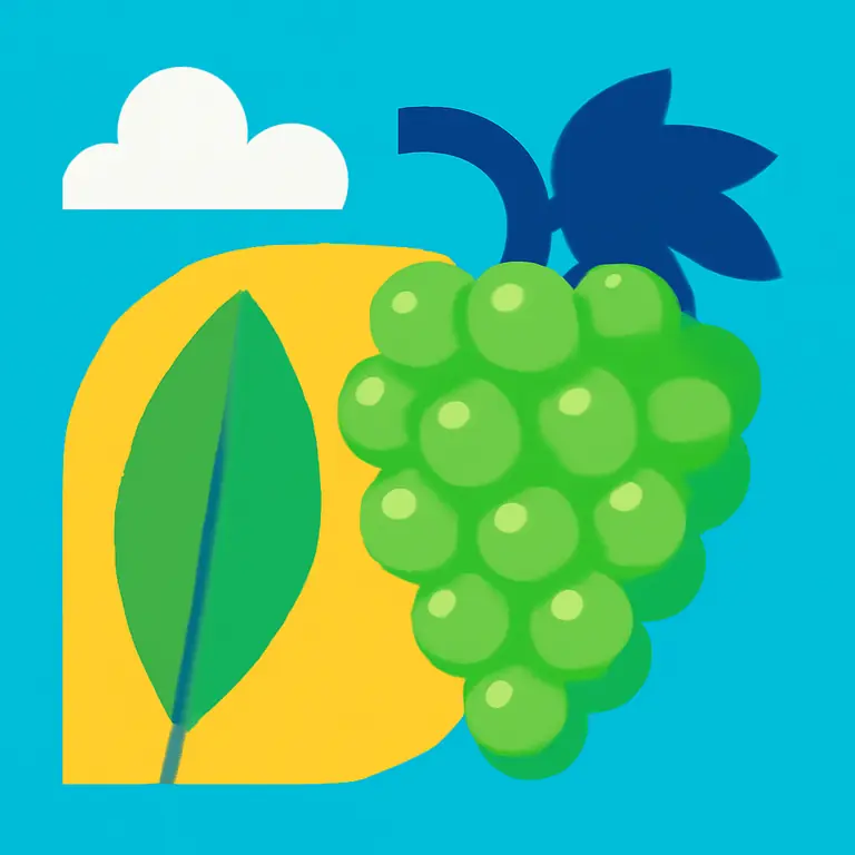 Verde y Racimo - portada del puzzle