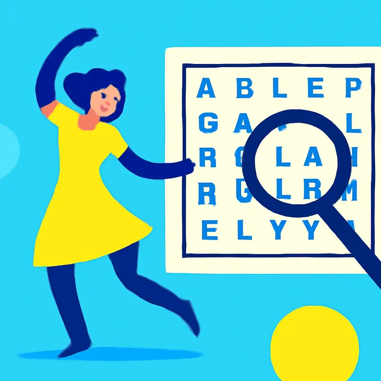 Bailar y Buscar - portada del puzzle