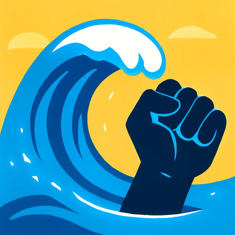 Marejada Forzuda - portada del puzzle