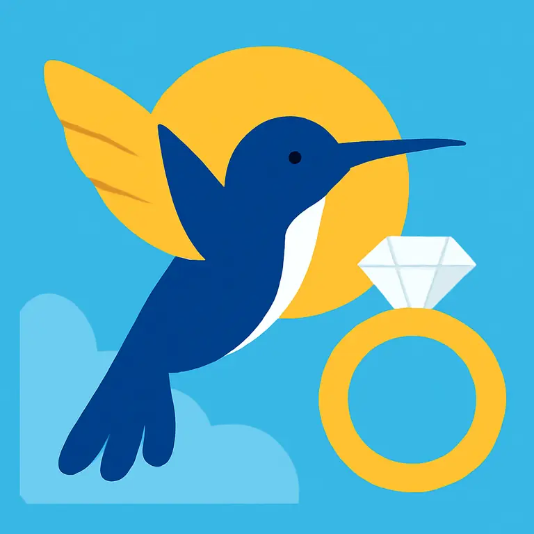 Colibrí Esposo - portada del puzzle