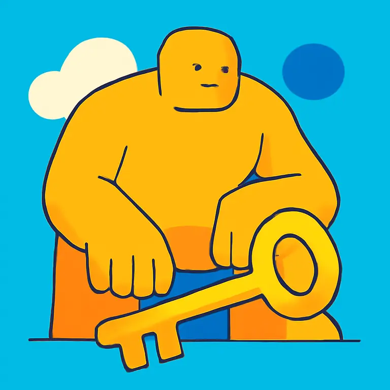 Llave y Golem - portada del puzzle