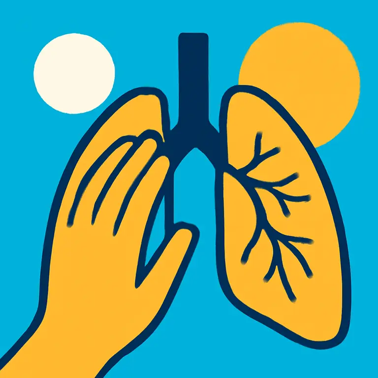 Caricia y Pulmón - portada del puzzle