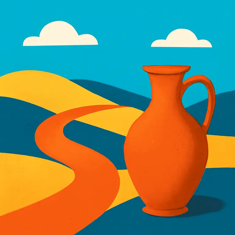 Senderos Terracota - portada del puzzle