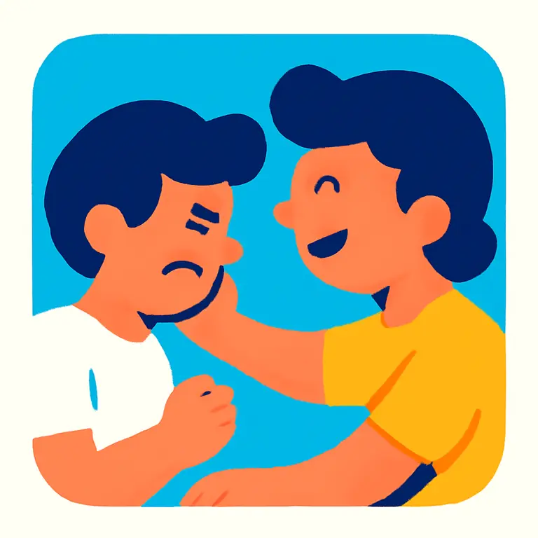 Peleas y Achuchones - portada del puzzle