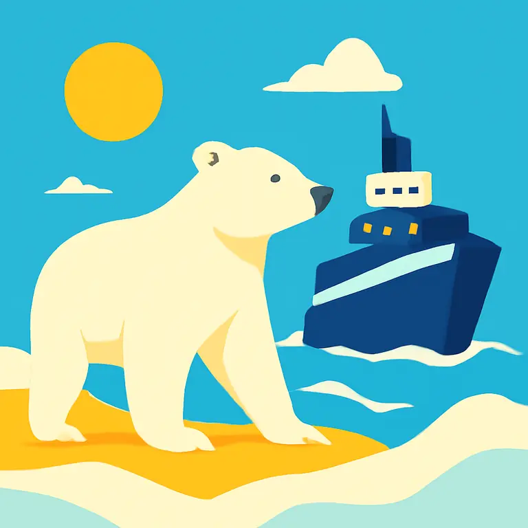 Aventura Ártica - portada del puzzle