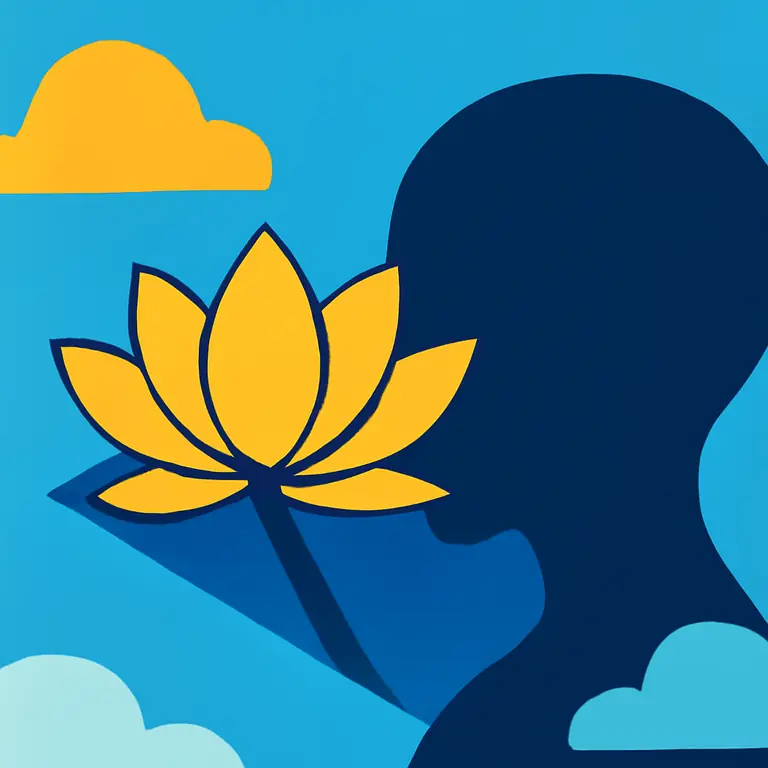 Sombras y Loto - portada del puzzle