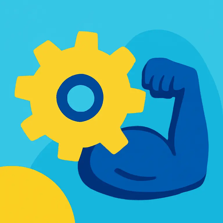 Engranajes y Fuerza - portada del puzzle