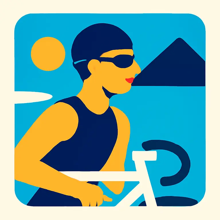 Reto Triatleta - portada del puzzle