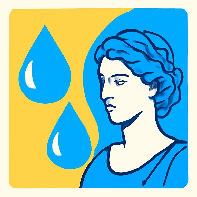 Lágrimas y mitos - portada del puzzle