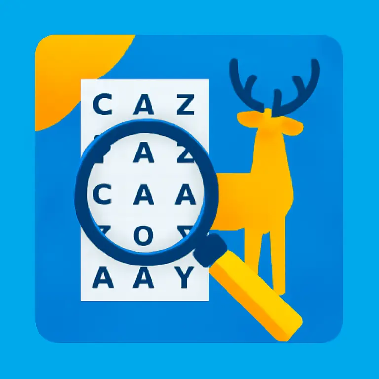 Caza y Letras - portada del puzzle