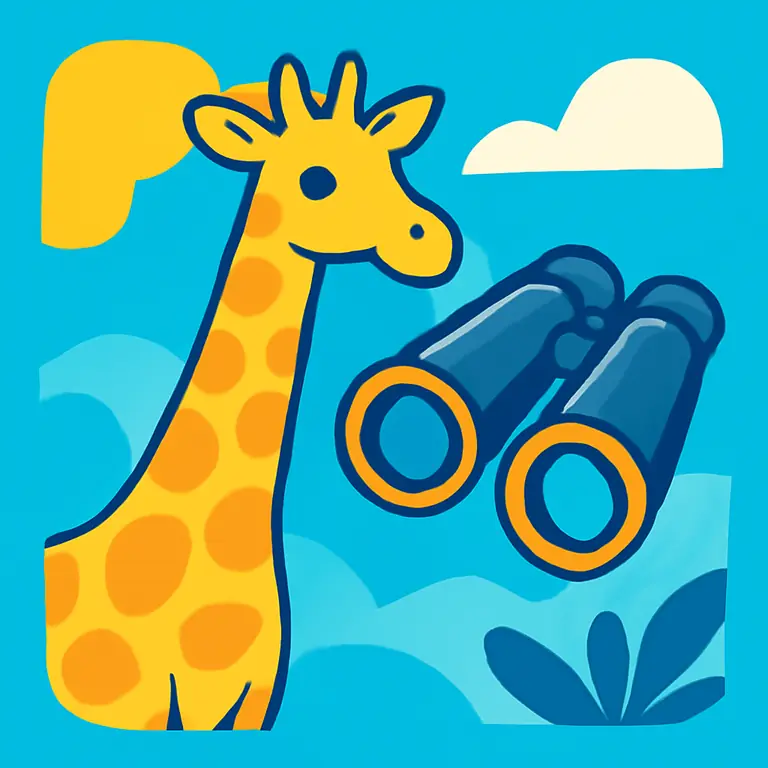 Safari Brillante - portada del puzzle