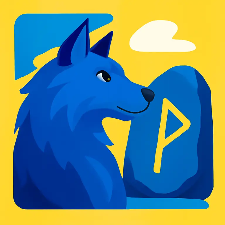 Bestias y Runas - portada del puzzle