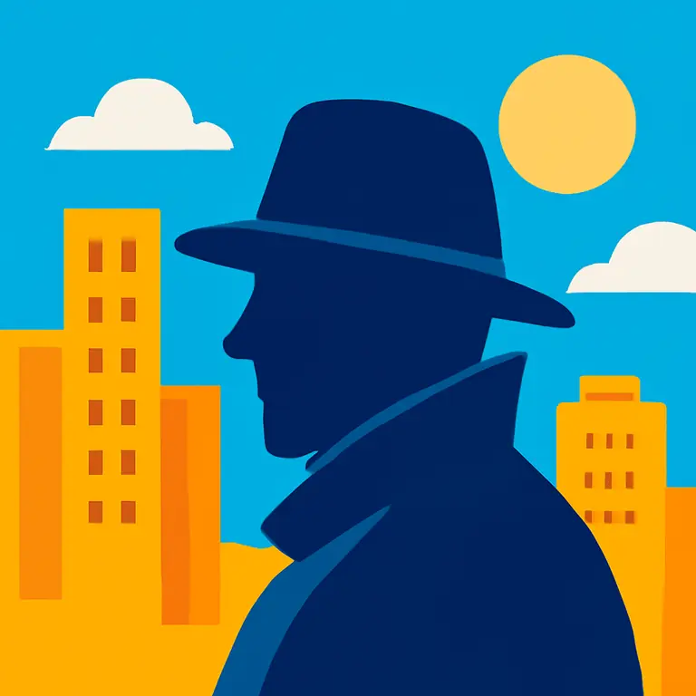 Sombras Urbanas - portada del puzzle