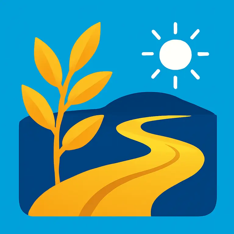 Золотая дорога - обложка пазла