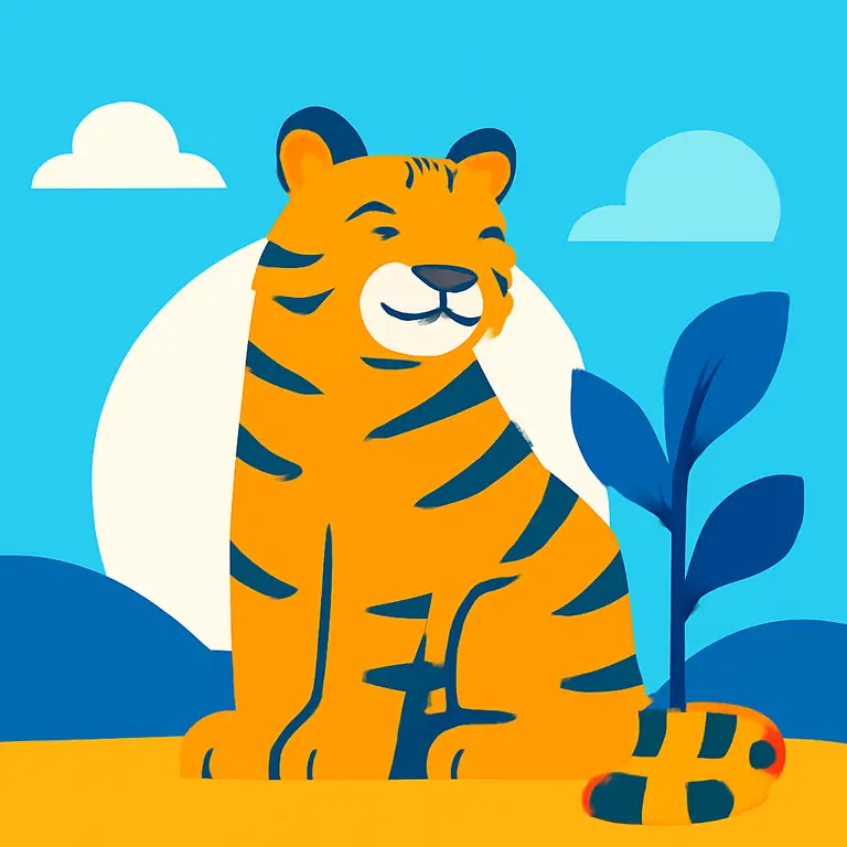 Звериный Рай - обложка пазла