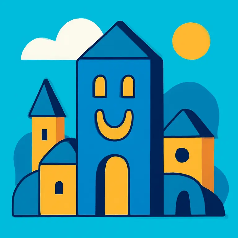 Странные города - обложка пазла