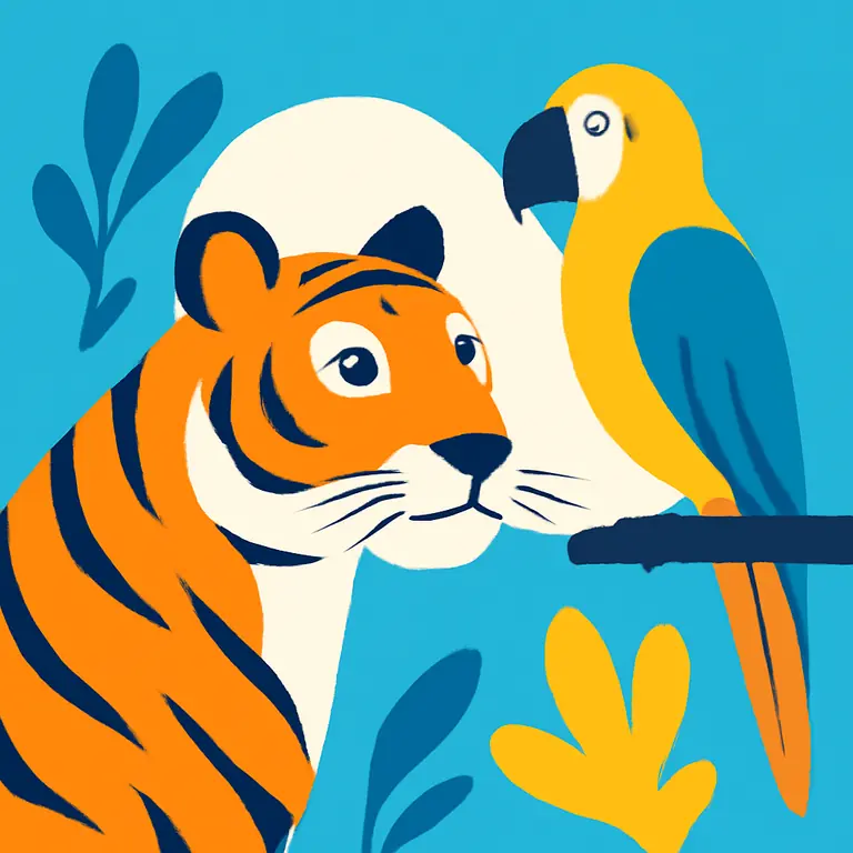 Дикие животные - обложка пазла