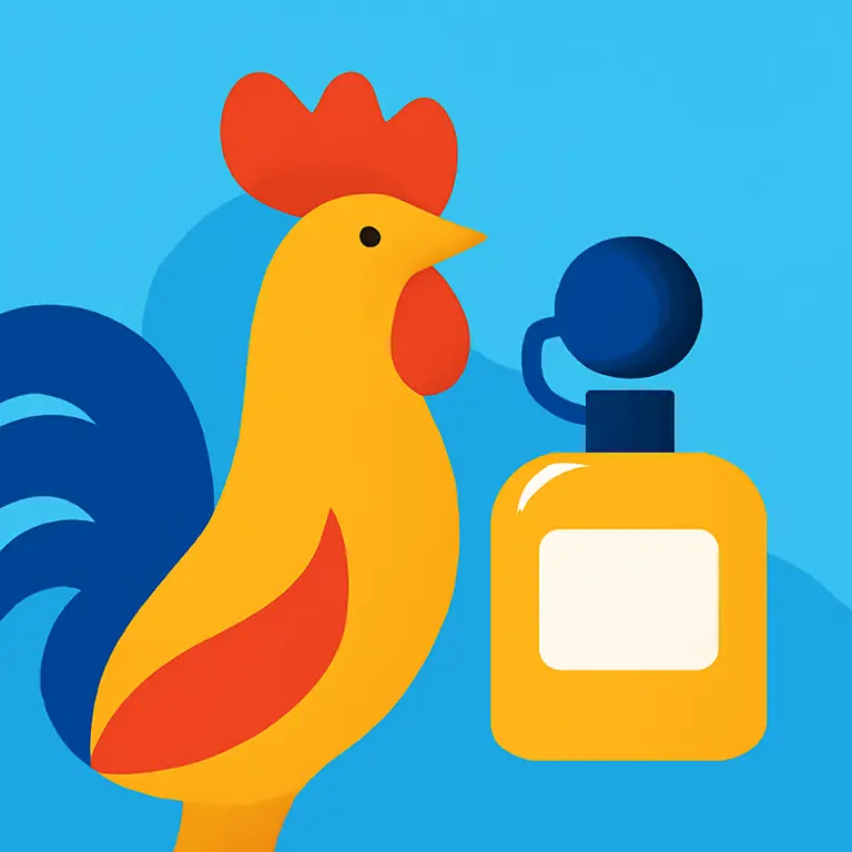 Петух и духи - обложка пазла